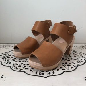 *New* Bryr Clogs Miranda High Heel Spanish Toe